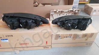 Set 2 faruri Hyundai Santa Fe II / Noi / Originale