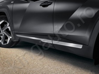 Side trim lines, alum